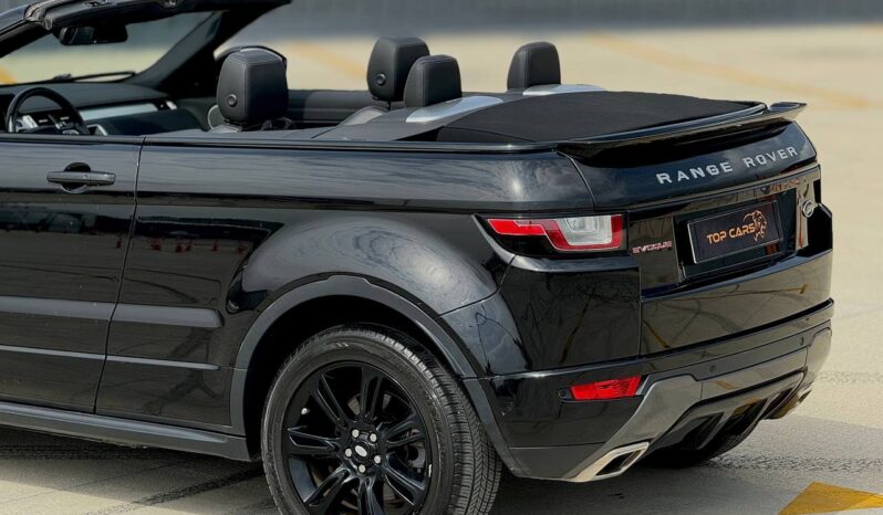 Rang Rover Evoque cabriolet full